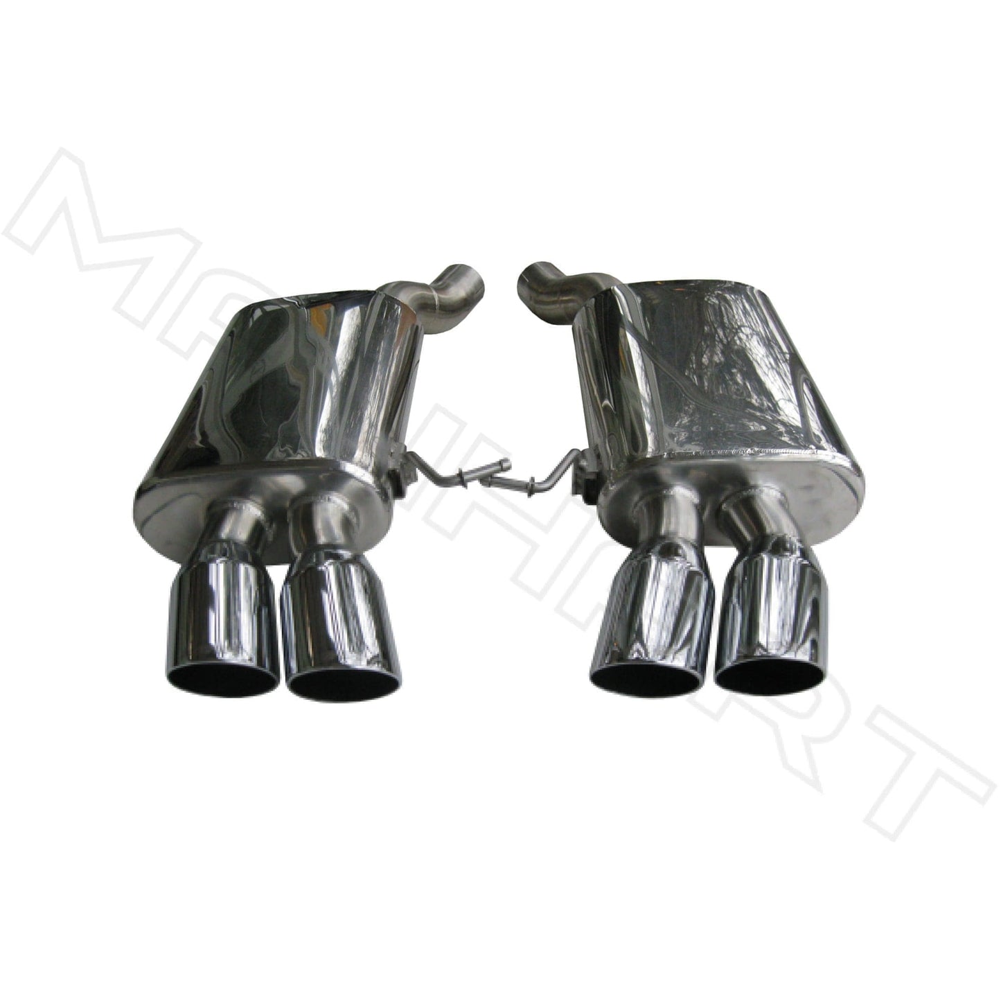 MANHART MH5F0621201 SLIP-ON RACE EXHAUST FOR BMW F06 / F12 / F13 6-SERIES WITH 4×90 MM TAILPIPES
