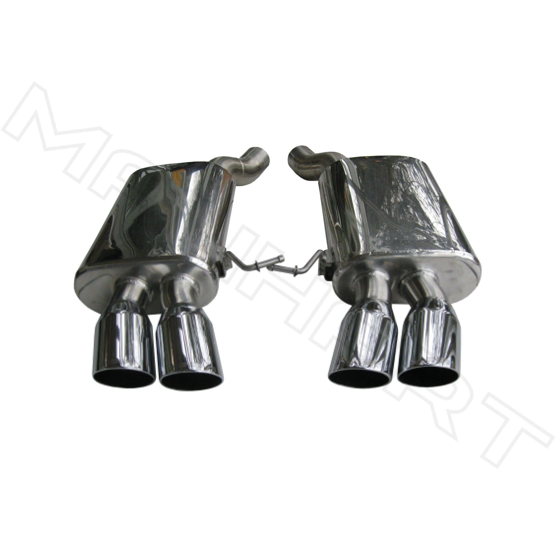 MANHART MH5F1211200 SLIP-ON RACE EXHAUST FOR BMW F06 / F12 / F13 M6 (COMPETITION) WITH 4×90 MM TAILPIPES