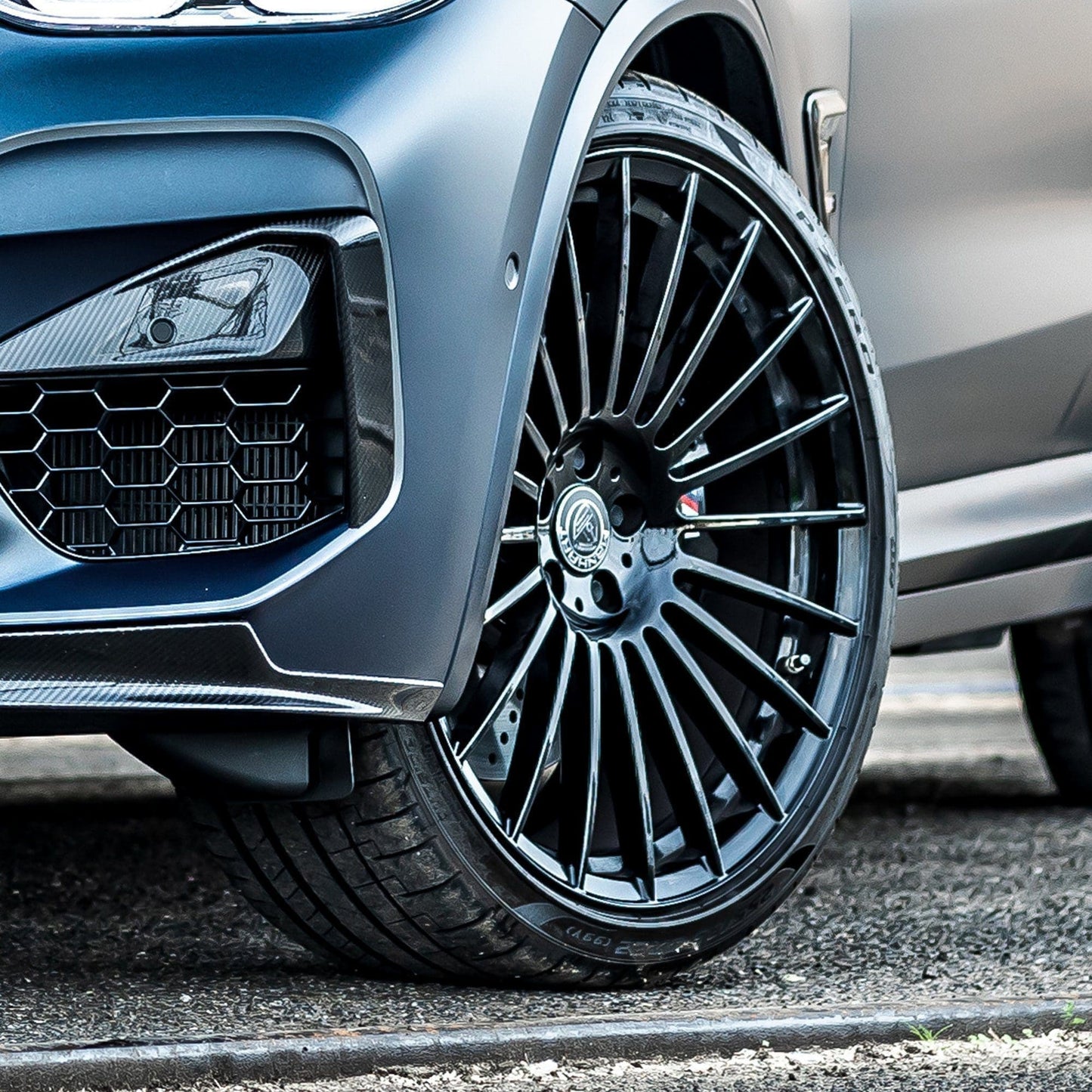 MANHART MHALPX311000 ALPINA RIMS - MATTE BLACK FOR BMW X3