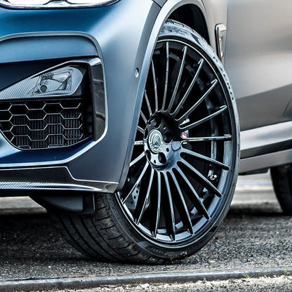 MANHART MHALPX311000 ALPINA RIMS - MATTE BLACK FOR BMW X3