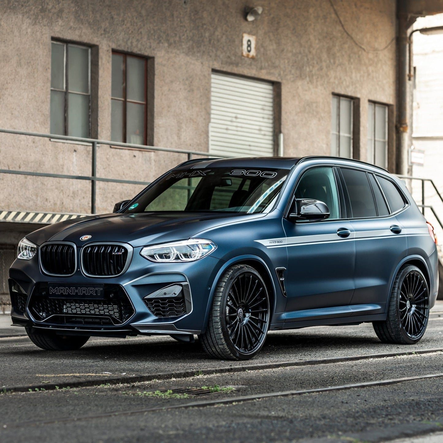 MANHART MHALPX311000 ALPINA RIMS - MATTE BLACK FOR BMW X3