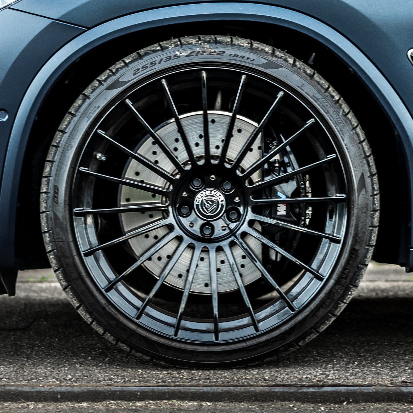 MANHART MHALPX411000 FOR BMW X4 - ALPINA RIMS - MATTE BLACK