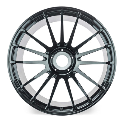 MANHART MHR991LVL1100 LEVELLA LVL1.1 MONOBLOCK RIM SET FOR PORSCHE 911 TURBO (S) - GLOSS BLACK