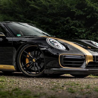 MANHART MHR991TS91221 TECHART FORMULA IV RIM SET FOR PORSCHE 911 TURBO (S) - SILK MATTE BLACK