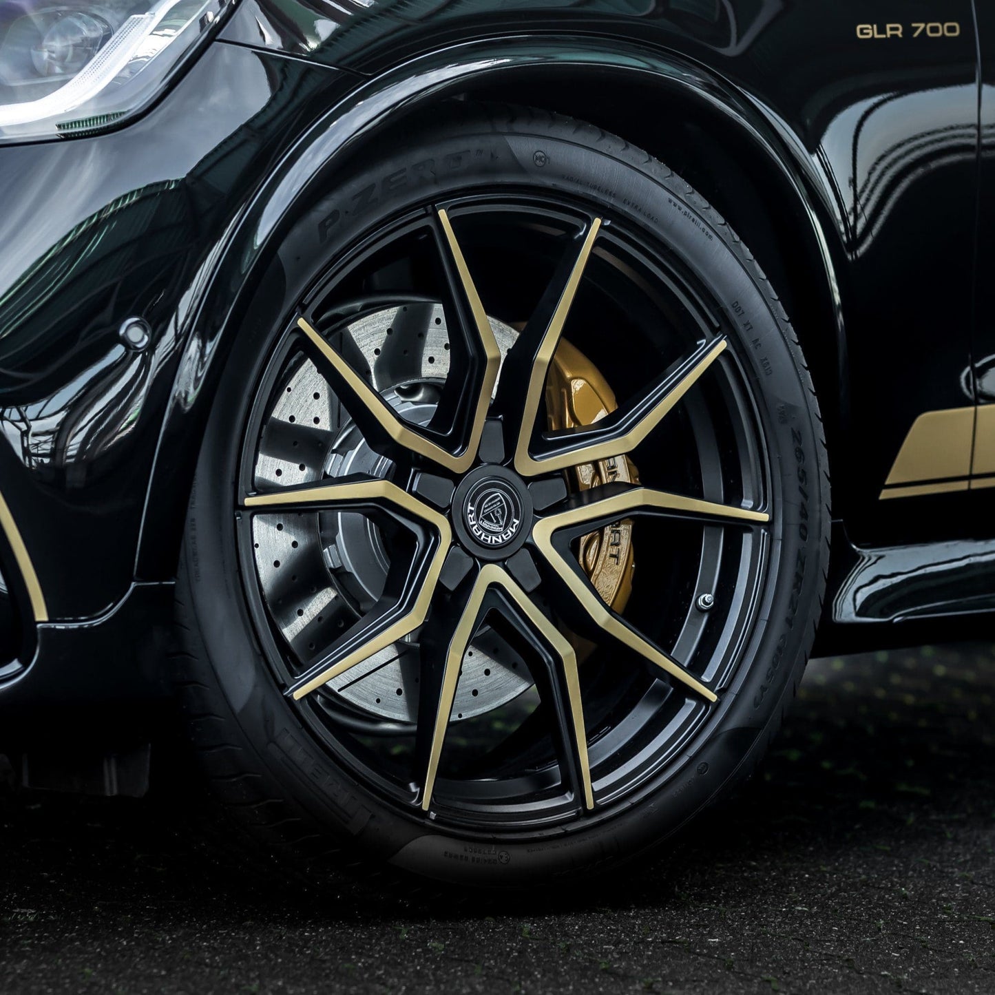 MANHART MHRGLC6322105 SPIDER LINE RIMS FOR MERCEDES-AMG GLC 63 (S) - MATTE BLACK