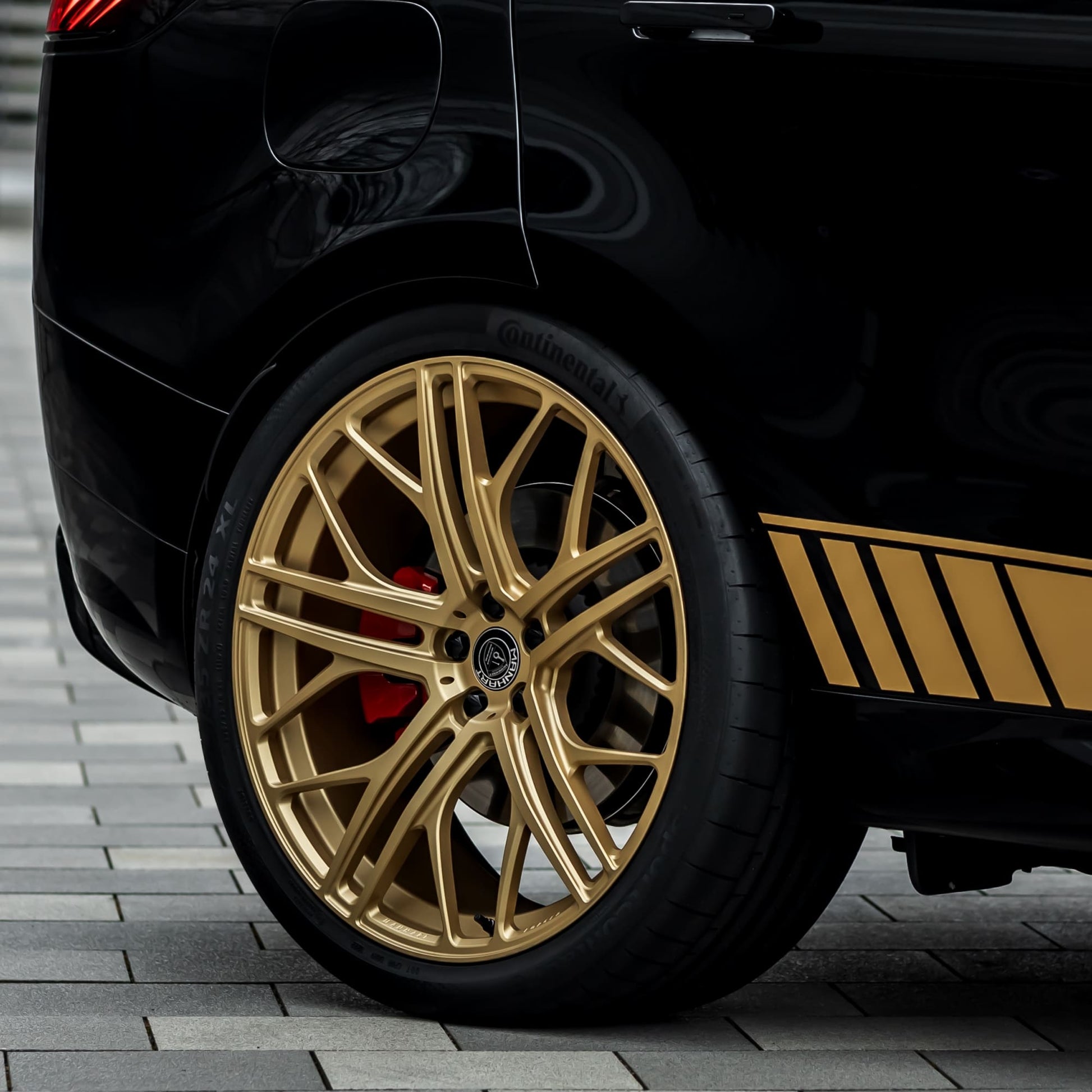 MANHART MHRSPOFL22105 FORGED LINE RIM SET FOR RANGE ROVER SPORT P530 (FIRST EDITION) - MATTE GOLD
