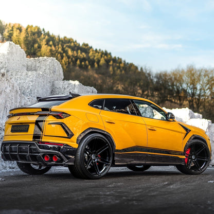 MANHART MHRURUS23030-MB CONCAVE ONE RIM SET FOR LAMBORGHINI URUS - SILK MATTE BLACK