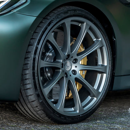 MANHART MHTENSPOKE1100 FOR BMW 5 SERIES - TEN-SPOKE RIM SET - MATTE SILVER GREY