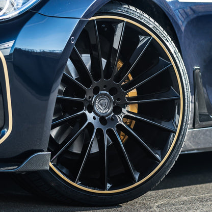 MANHART MHVEN711000 FOR BMW 7-SERIES - VENTURI RIMS - MATTE BLACK