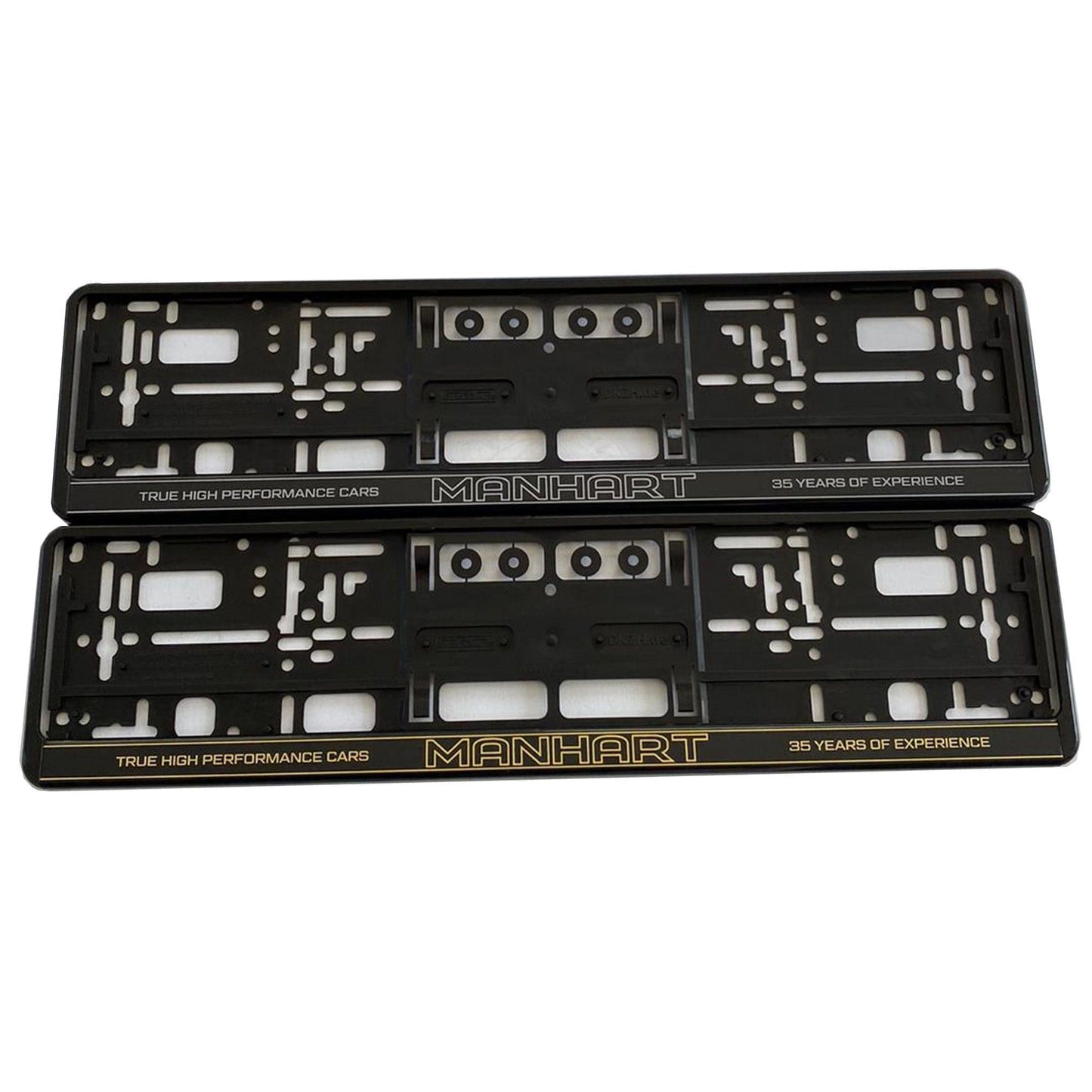 MANHART NUMBER PLATE HOLDER PLASTIC (2 PCS.)