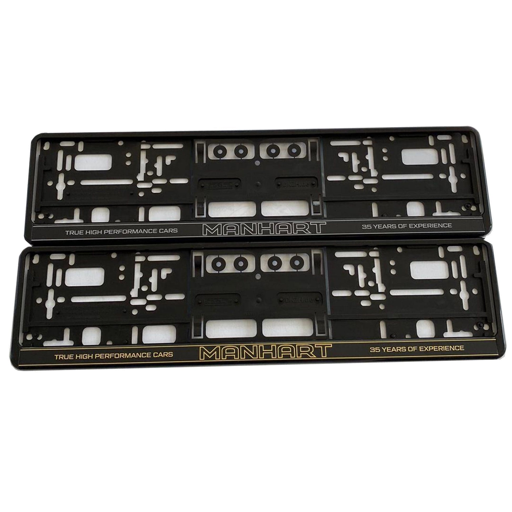 MANHART NUMBER PLATE HOLDER PLASTIC (2 PCS.)