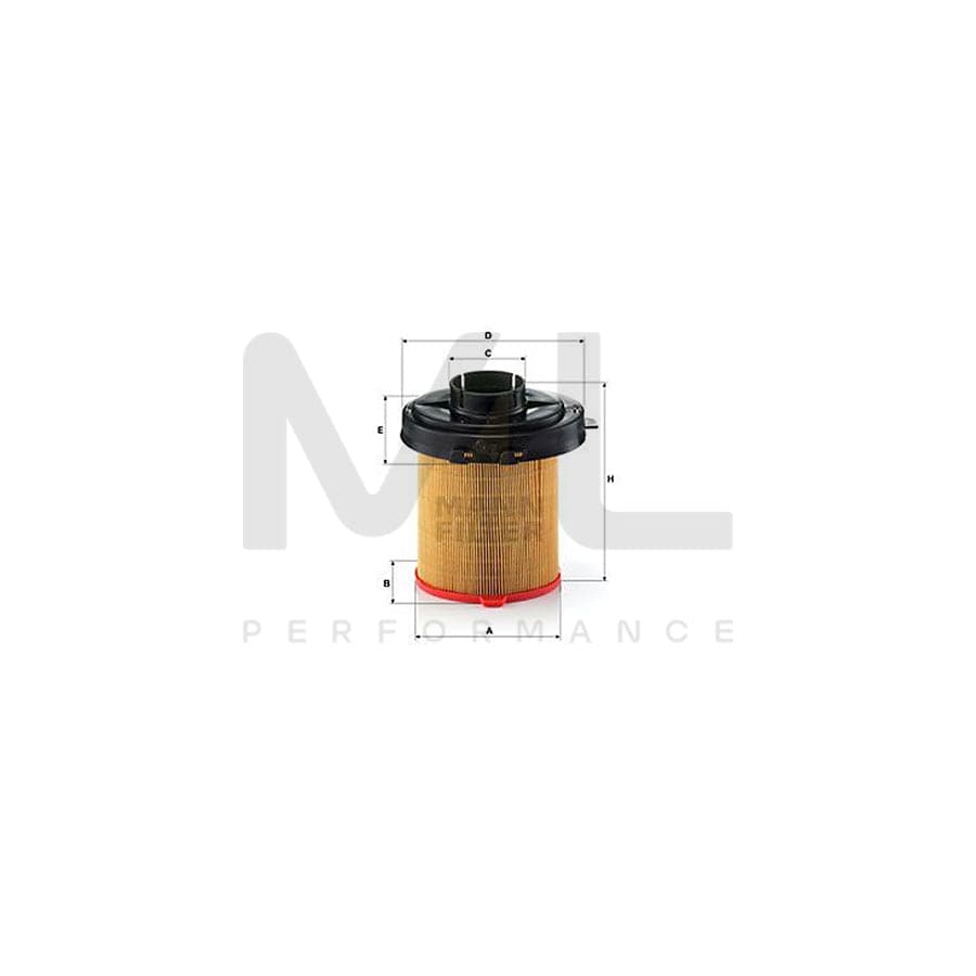MANN-FILTER C 1468/2 Air Filter Filter Insert