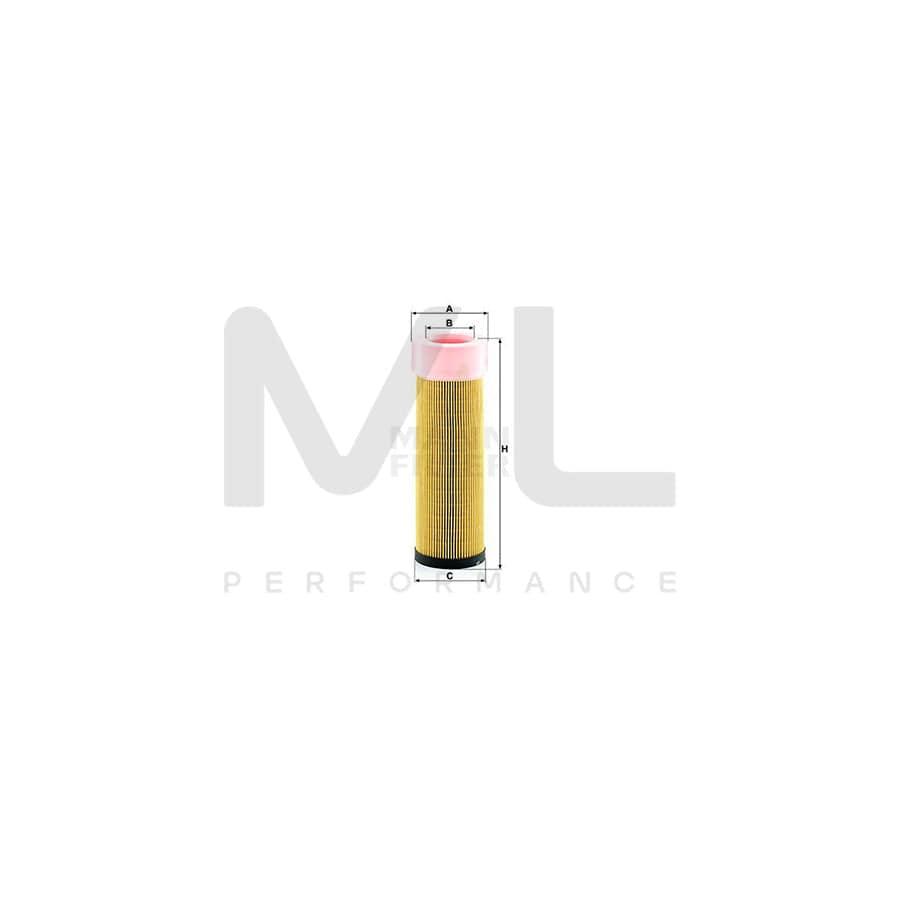 MANN-FILTER H 1058 Oil Filter Filter Insert