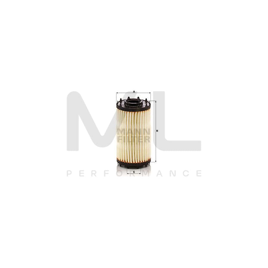 MANN-FILTER HU 7049 z Oil Filter with seal, Filter Insert