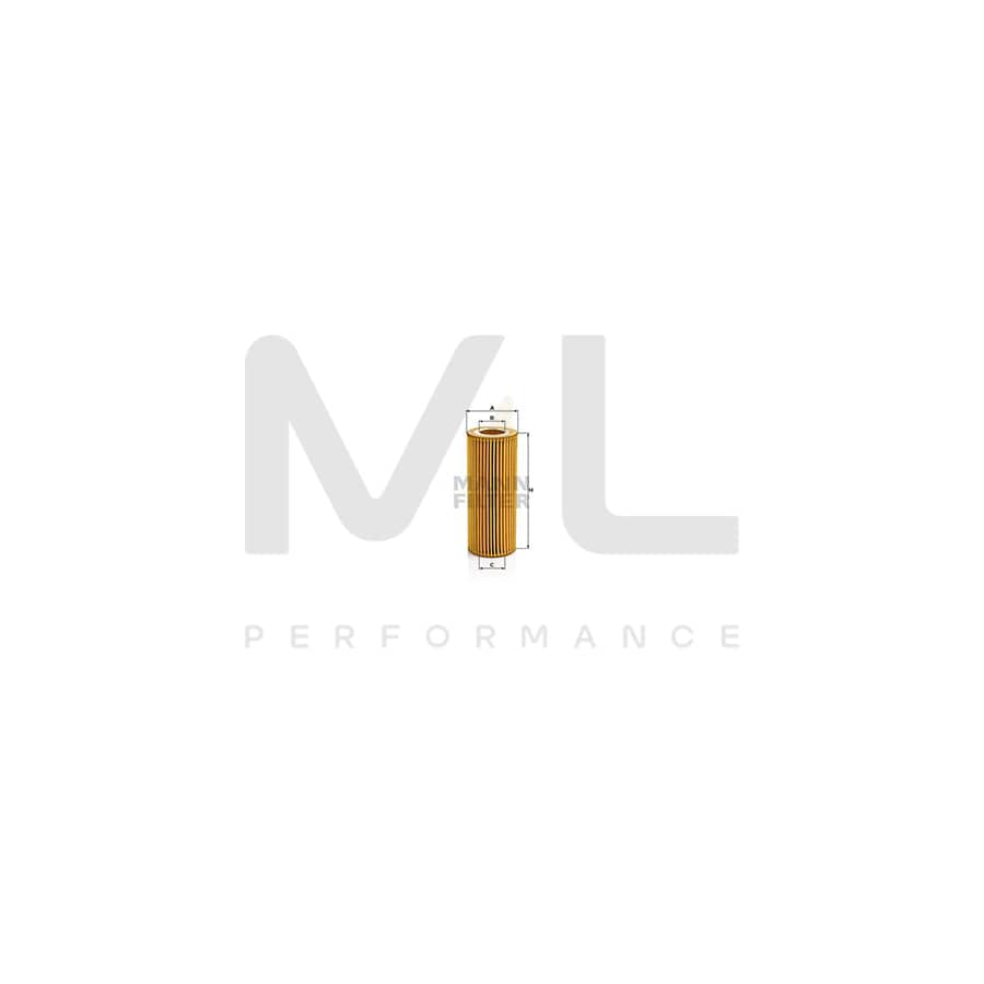 MANN-FILTER HU 722 z Oil Filter Filter Insert