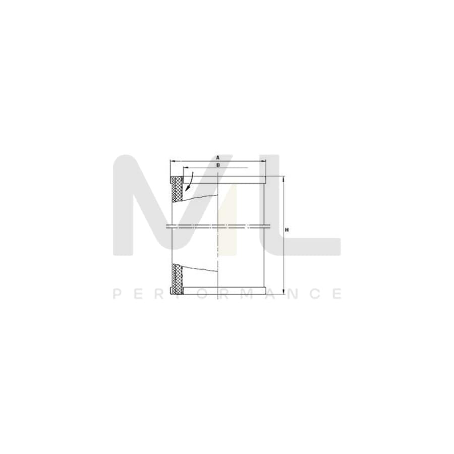 MANN-FILTER LE 6012 Filter, compressed air system