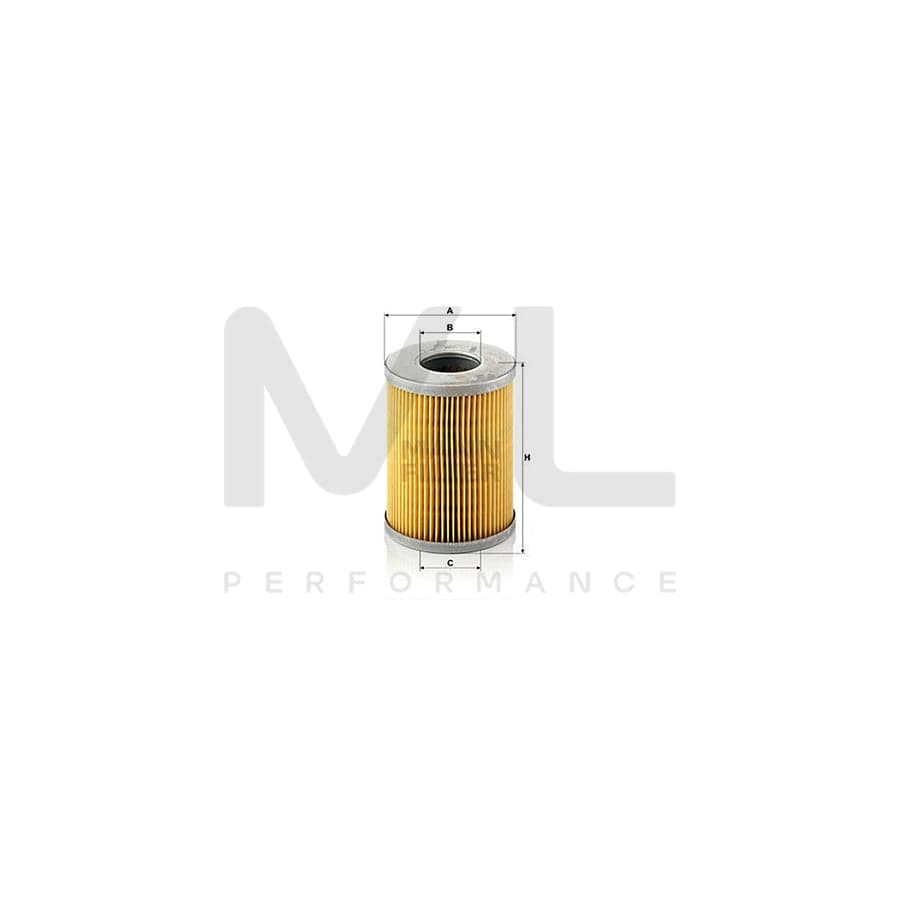 MANN-FILTER P 824 x Fuel filter with seal