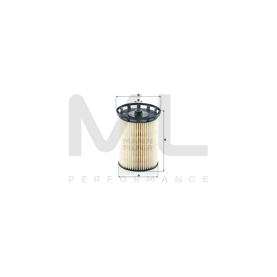 MANN-FILTER PU 10 010 z Fuel filter with seal