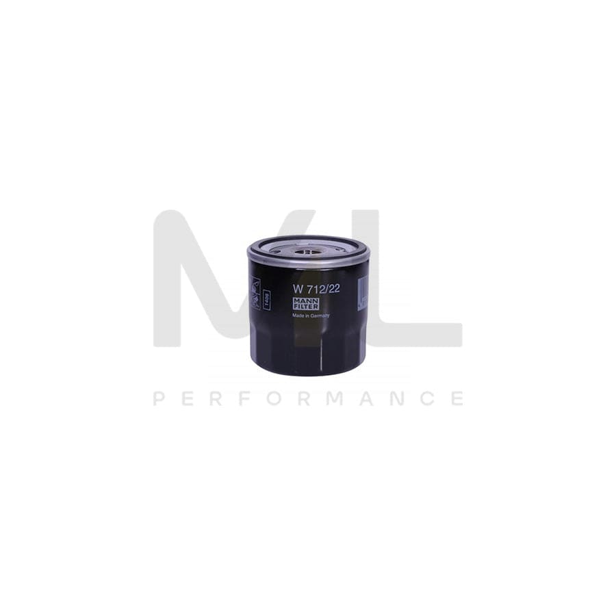 MANN-FILTER W 712/22 Oil Filter Spin-on Filter