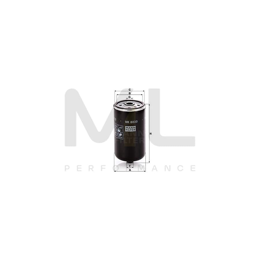MANN-FILTER WK 8030 Fuel filter Spin-on Filter