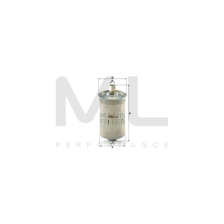 MANN-FILTER WK 853/1 Fuel filter In-Line Filter