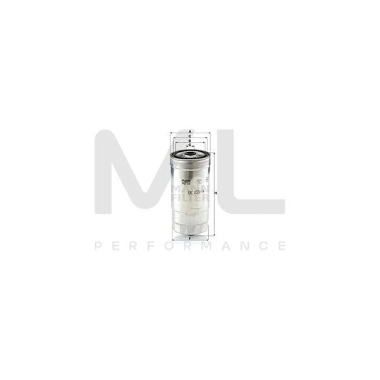 MANN-FILTER WK 853/14 Fuel filter Spin-on Filter