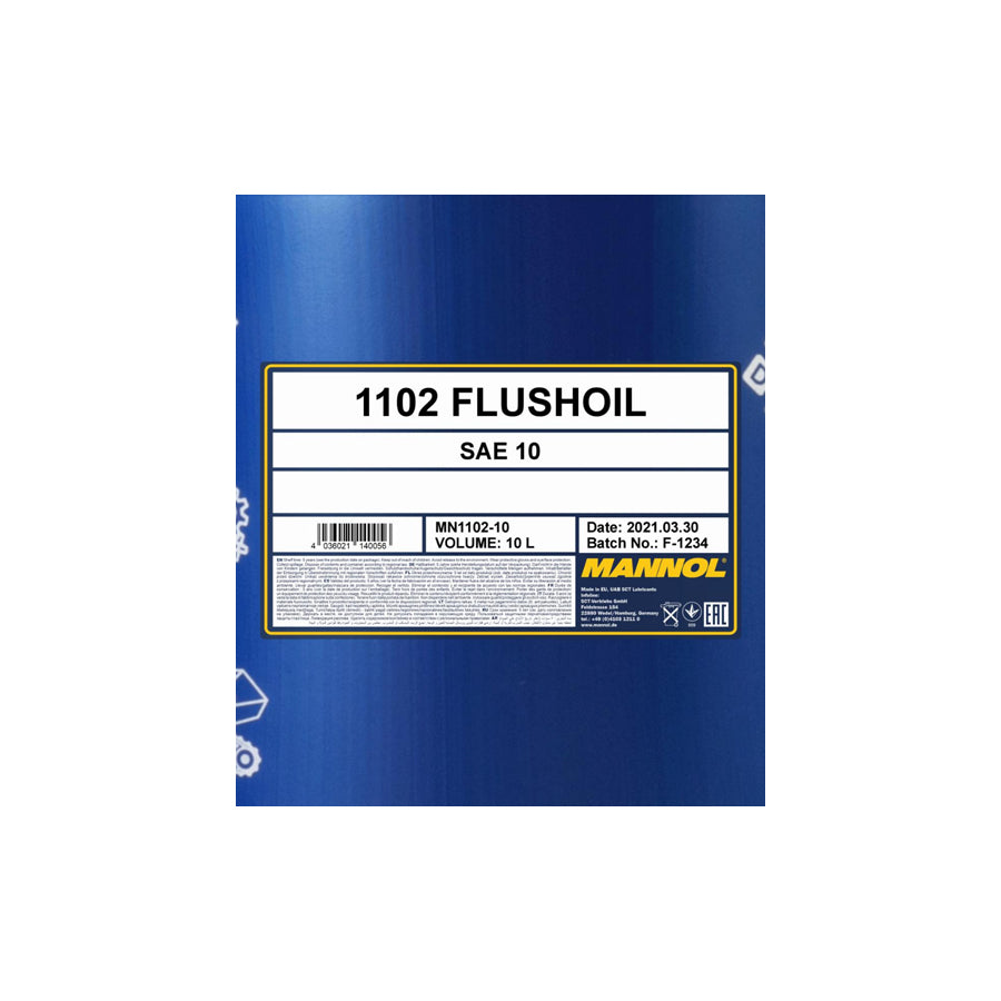 MANNOL Flushoil MN1102-10 Engine Oil Additive