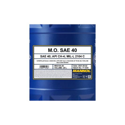 Mannol M.O. Sae 40 MN310420 Multi-Function Oil