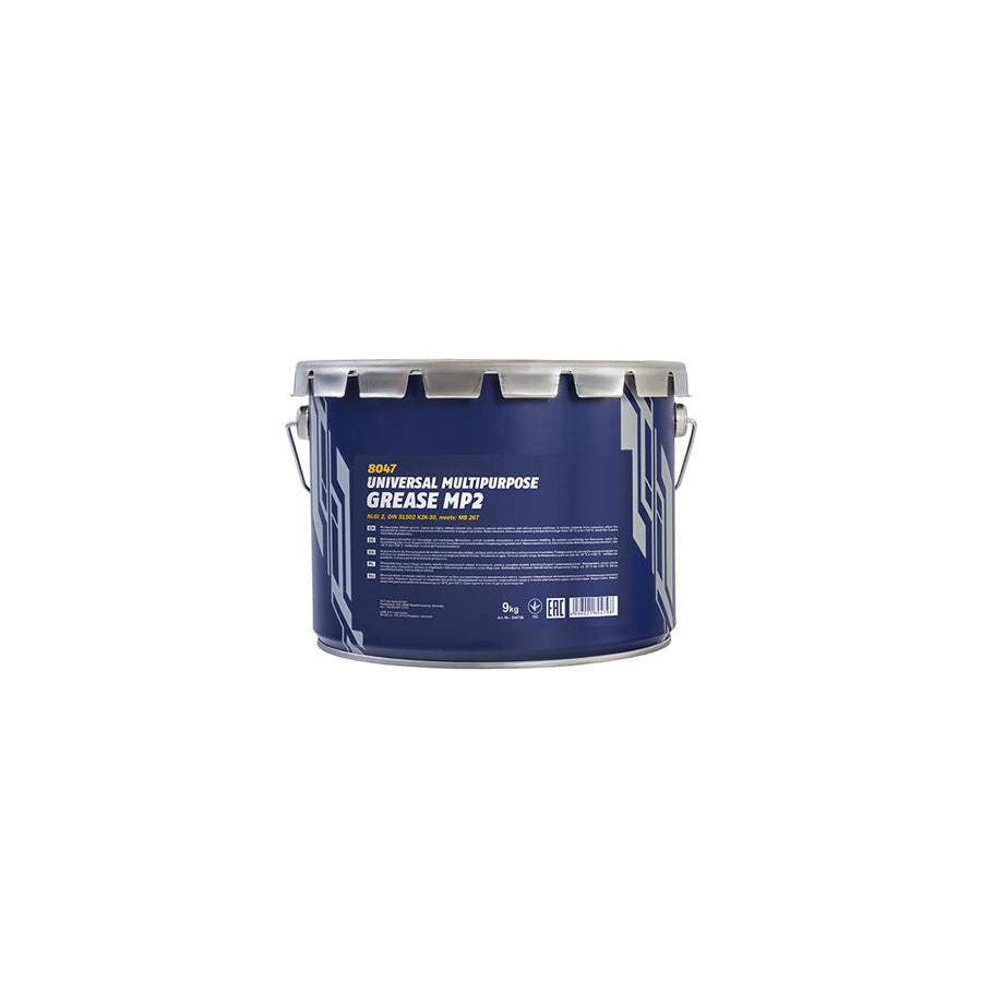 Mannol Mp-2, Multipurpose Grease 8047 Universal Lubricant