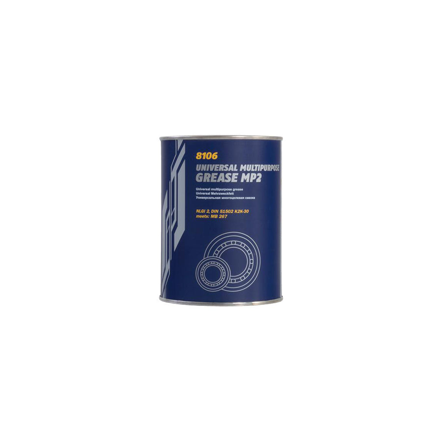 Mannol Mp-2, Multipurpose Grease 8106 Universal Lubricant