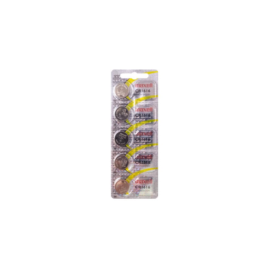Maxell CR1616 Lithium B5 (Card of 5)