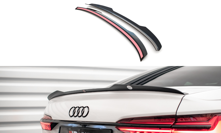 Maxton Design AU-A6-C8-CAP1T Spoiler Cap Audi A6 Sedan C8 | ML Performance US Car Parts
