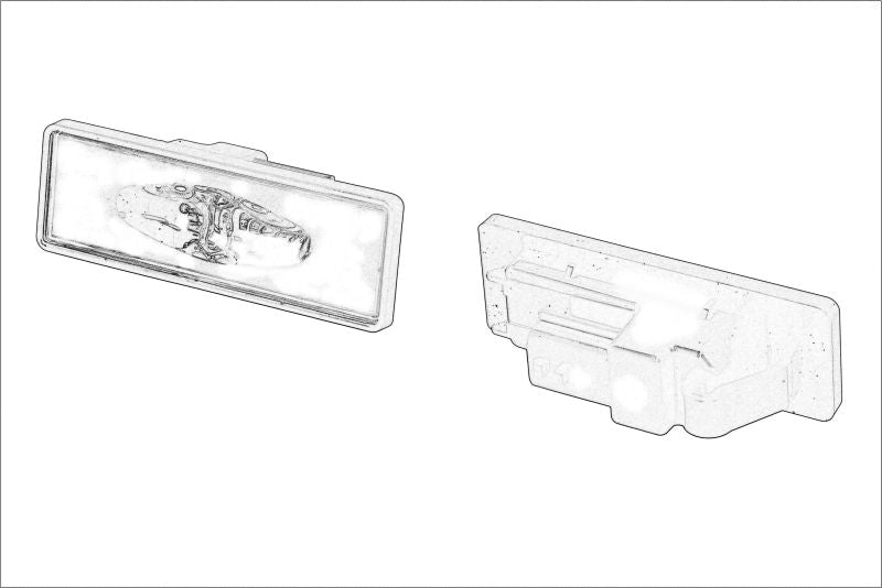 OE RENAULT 265101139R Licence Plate Light