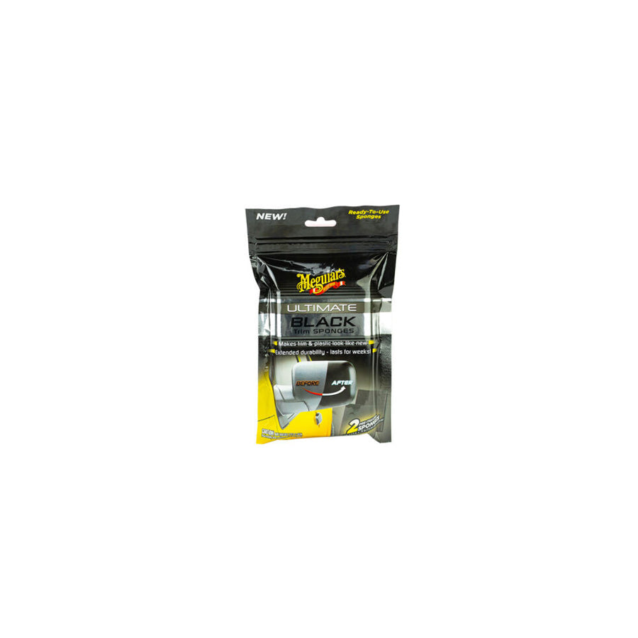 Meguiars Ultimate, Black Trim Sponges G15800De Synthetic Material Care Products