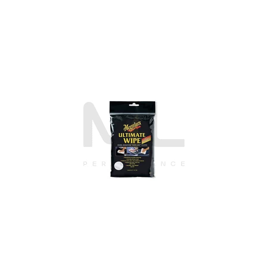MEGUIARS ULTIMATE, WIPE POLISHING CLOTH E100EU Car cleaning cloths 300g, Width: 40cm, Length: 40cm
