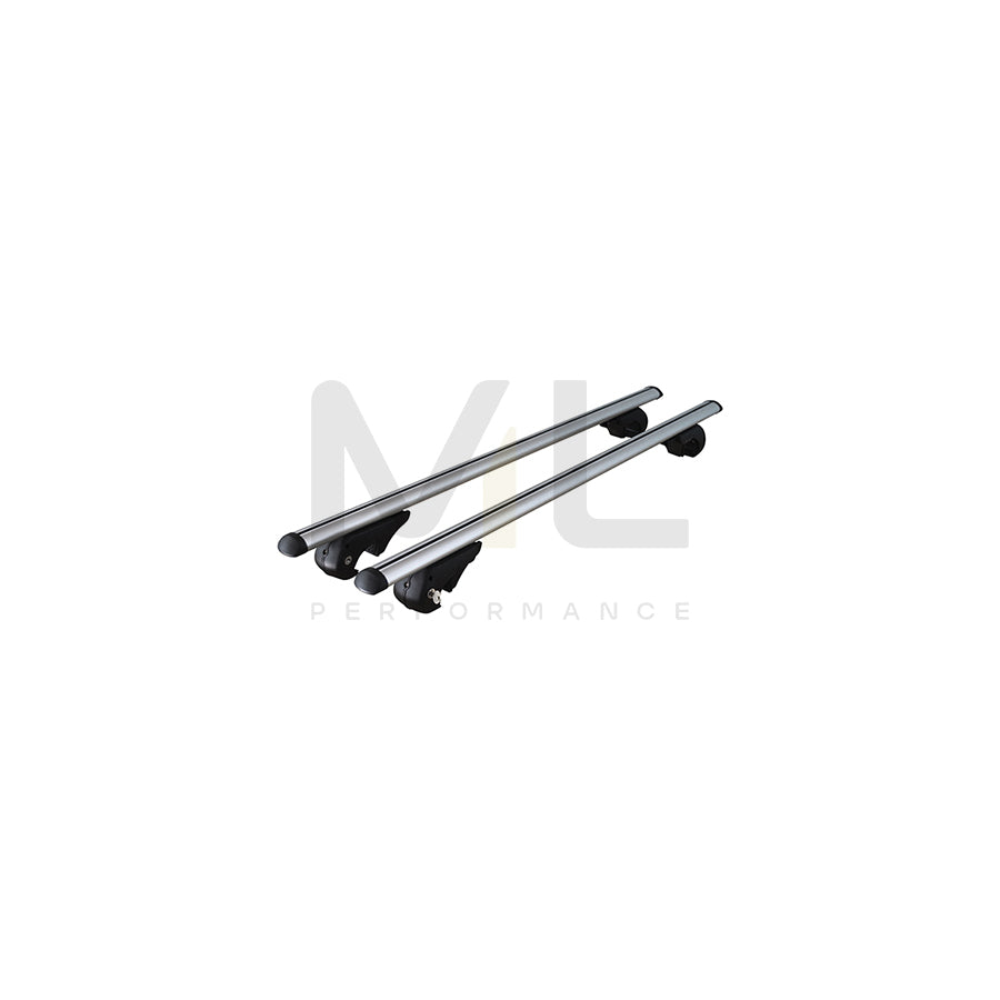 MENABO 0954001 Roof bars for open roof rails, 90 kg, Aluminium