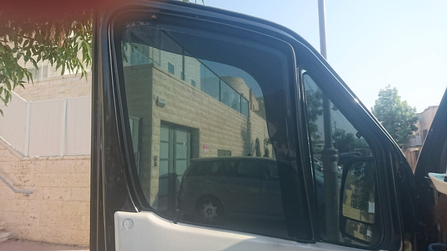 Heyner TROMERCSPRW906F Mercedes Sprinter W906 2006-2018 - Front Windows Shades Set Of 2Pcs.