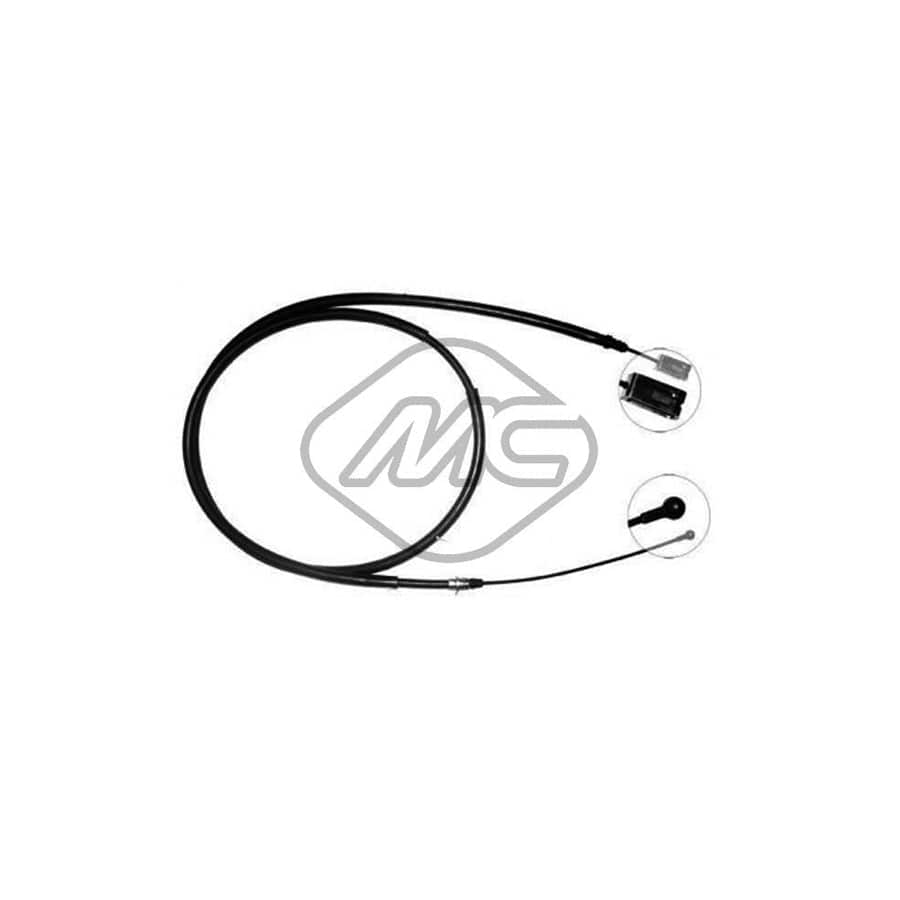 Metalcaucho 82664 Throttle Cable for OPEL VECTRA