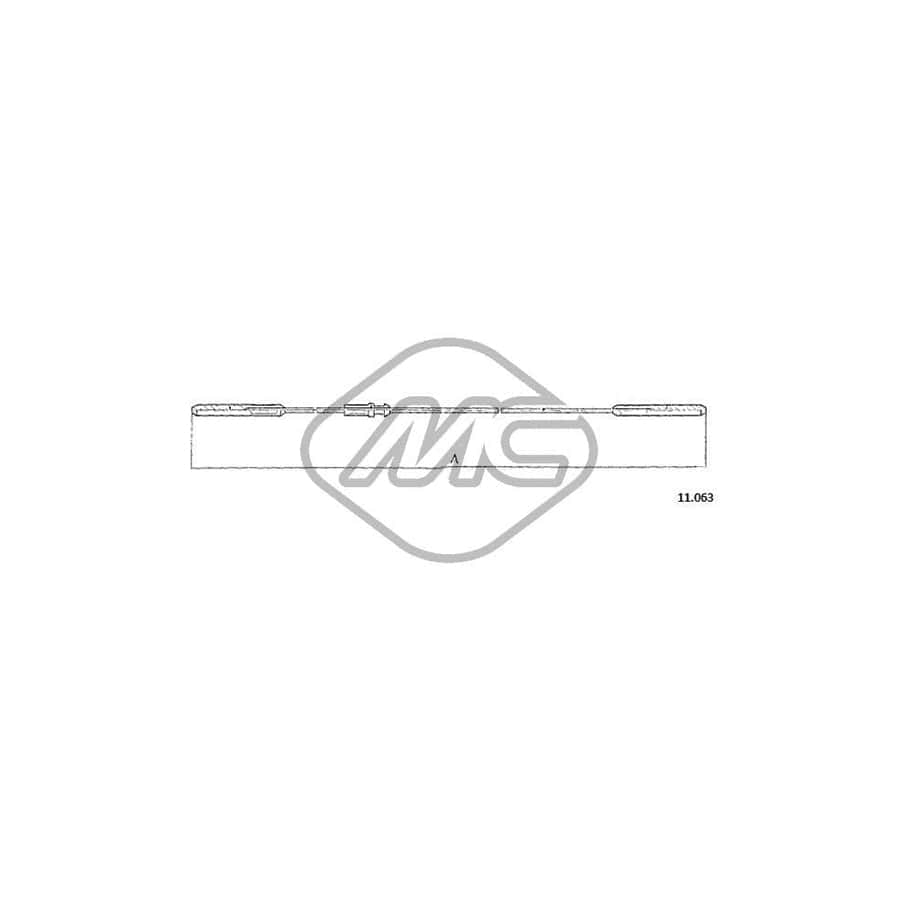 Metalcaucho 83812 Throttle Cable for VW TRANSPORTER