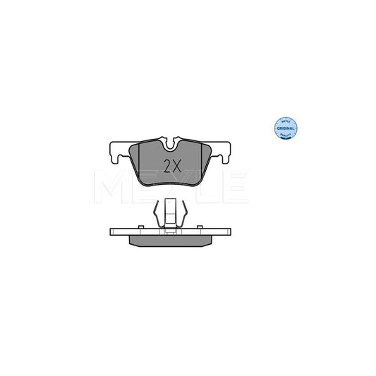 Meyle 025 253 0717 Brake Pad Set