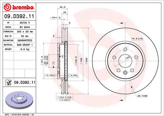 MERITOR MERMCK1085 Disc Brake Caliper Repair Kit