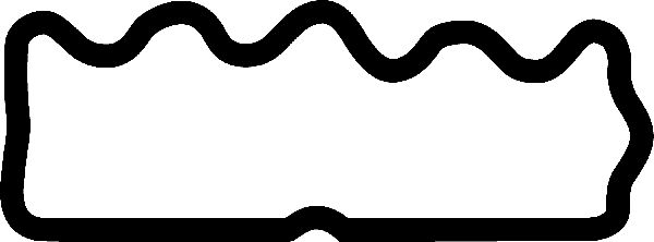 CORTECO CO023851P Cylinder Head Cover Gasket