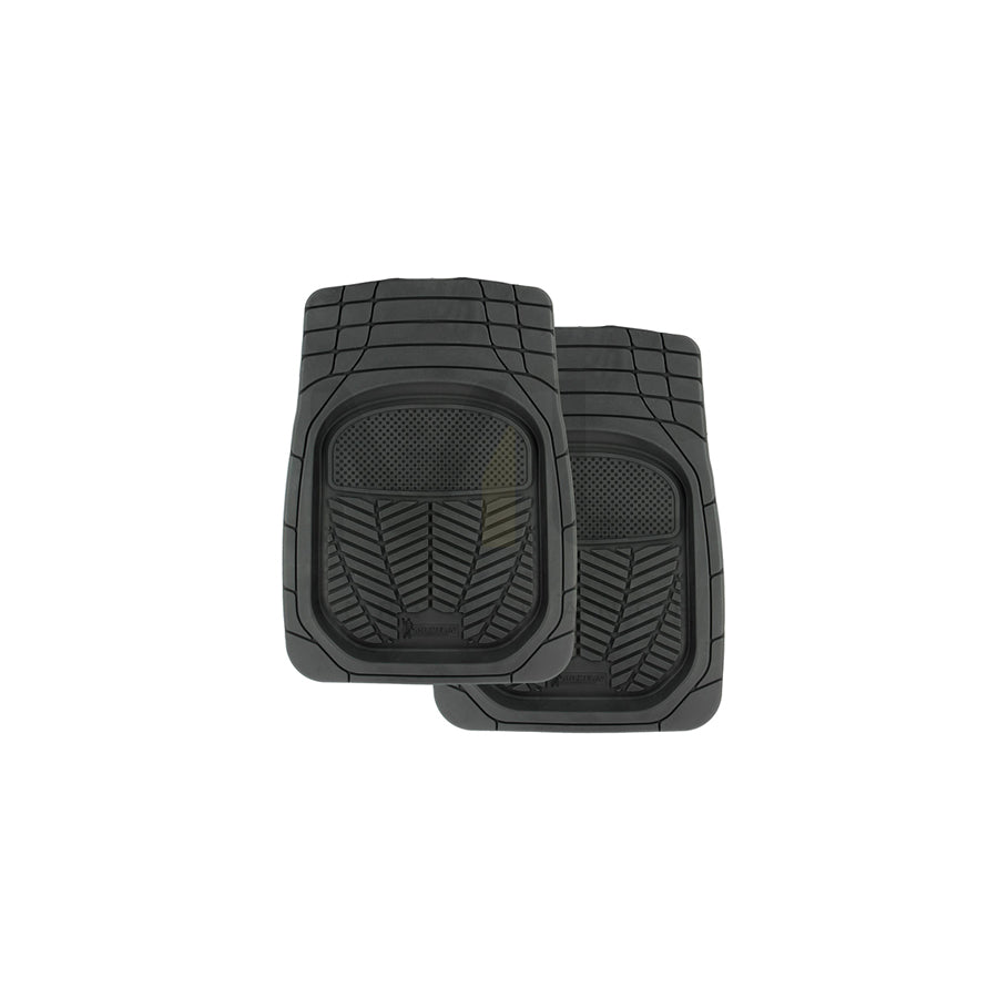 Michelin Universal fit 009079 Floor mat set Elastomer, Front, Quantity: 2, Black