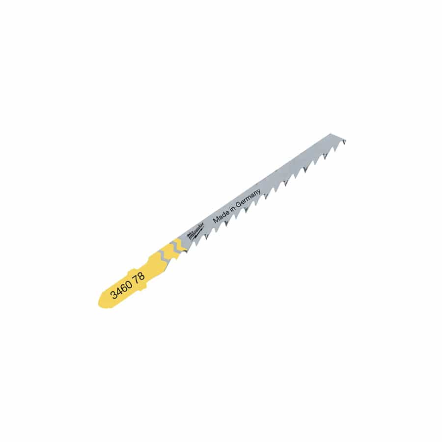 Milwaukee Power Tools MIL346078 Curve Cutting Wood Jigsaw Blades T244D (Pack 5)