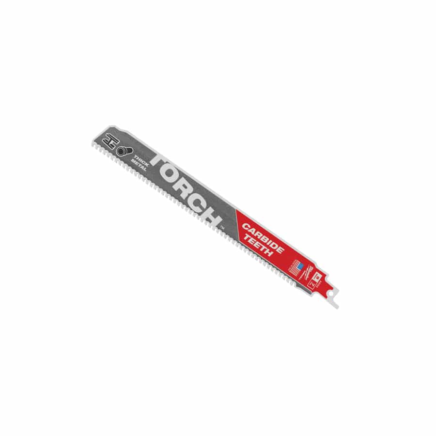 Milwaukee Power Tools MIL48005202 SAWZALL® Heavy-Duty TORCH Demolition TCT Blade 230mm 7 TPI