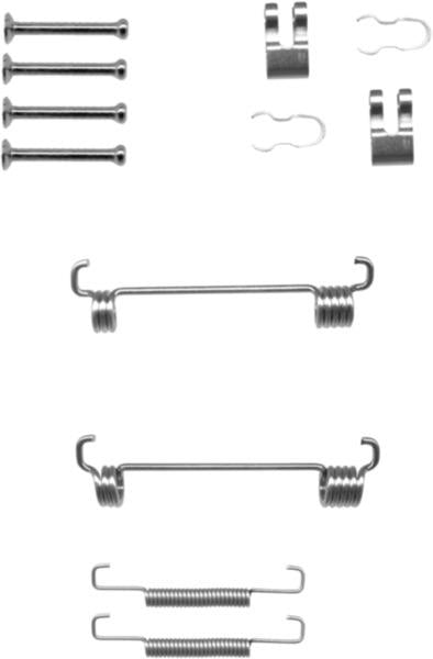 MINTEX MBA851 Brake Fitting Kit fits -Citroen Fiat Peugeot (also fits other vehicles)