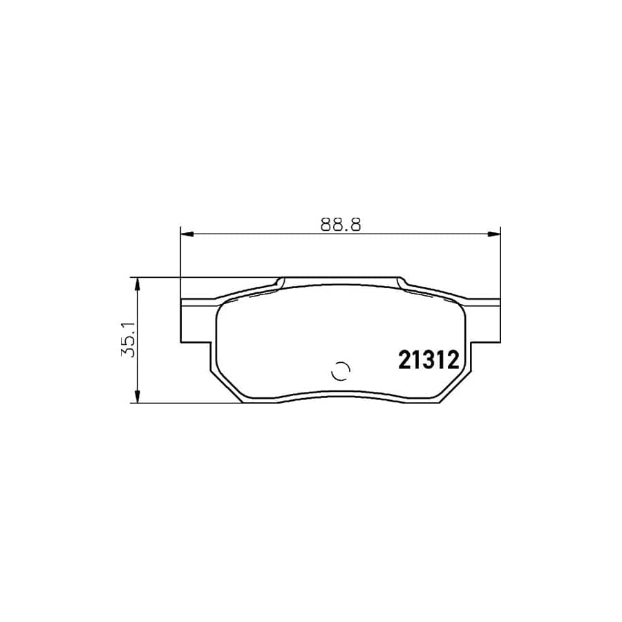 Mintex Mdb1360 Brake Pad Set
