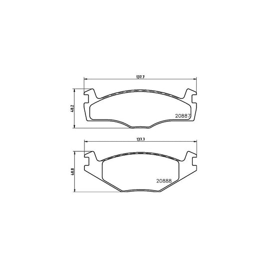 Mintex Mdb1793 Brake Pad Set