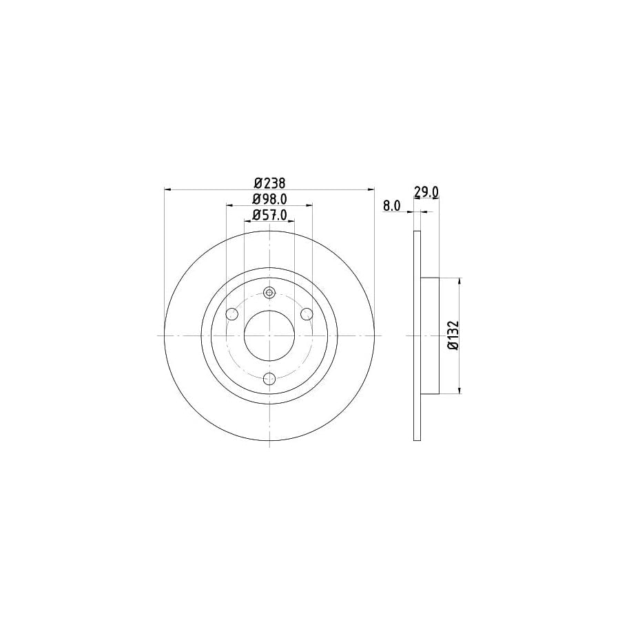 Mintex Mdc401 Brake Disc