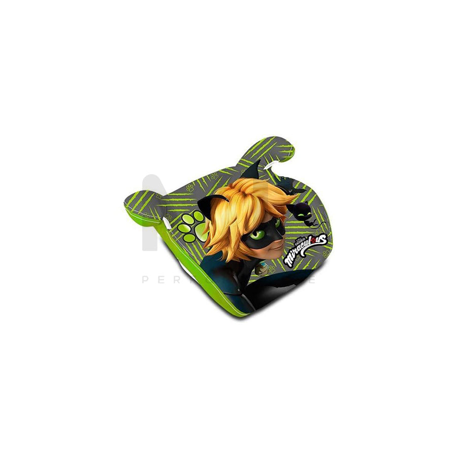 MIRACULOUS CAT NOIR CATN104 Booster seat 15-36kg, Group 2, 3, Green, Multi-coloured